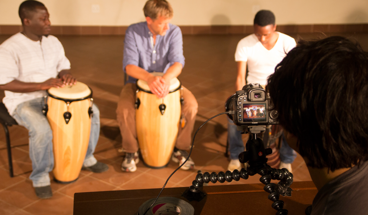 Documentation class at the South East African Global Music Campus