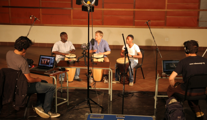 Recording of a concert at Global Music Campus